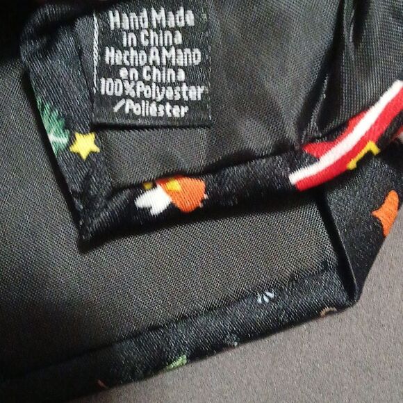 Christmas Santa Elf Christmas Tree  Angel, Candy Cane tie  NWT - Picture 4 of 4